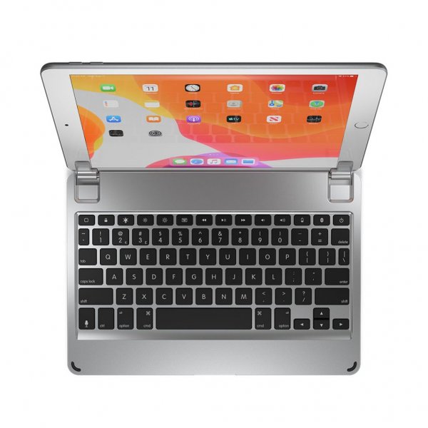 Brydge Aluminium Tastatur til iPad 10.2 tommer Sølv