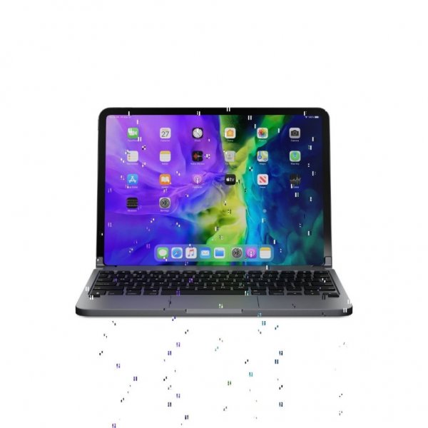 Brydge Pro Aluminium Tastatur til iPad Air 10.9/Pro 11 med trackpad Nordisk layout