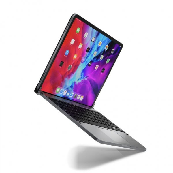 Brydge Pro aluminiumtastatur til iPad Pro 12.9 med trackpad Nordisk layout
