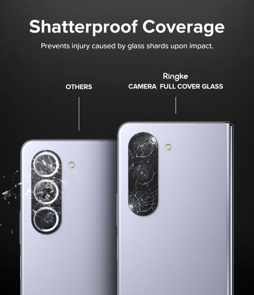 Ringke Samsung Galaxy Z Fold 5 Kamera Beskyttelseglas 2-pak