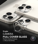 Ringke iPhone 15/iPhone 15 Plus Kamerabeskyttelse Camera Protector Glass 2-pak