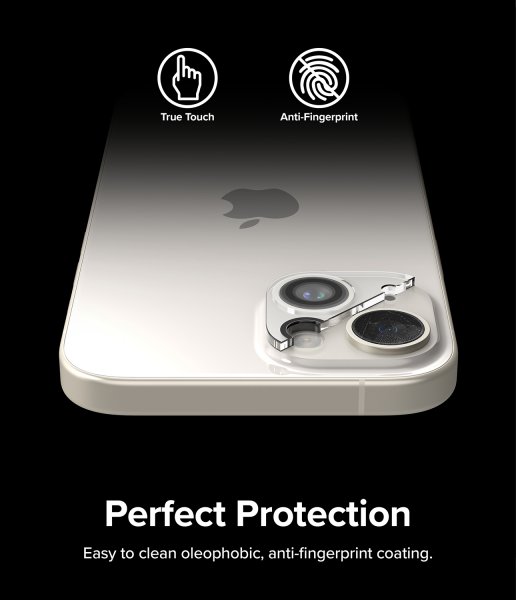 Ringke iPhone 15/iPhone 15 Plus Kamerabeskyttelse Camera Protector Glass 2-pak