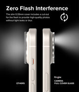 Ringke iPhone 15/iPhone 15 Plus Kamerabeskyttelse Camera Protector Glass 2-pak