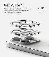 Ringke iPhone 15 Pro Kamerabeskyttelse Kamera Protector Glas 2-pak