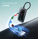 Ottocast Play2Video Ultra Trådløs CarPlay/Android Auto Adapter Alt-i-1