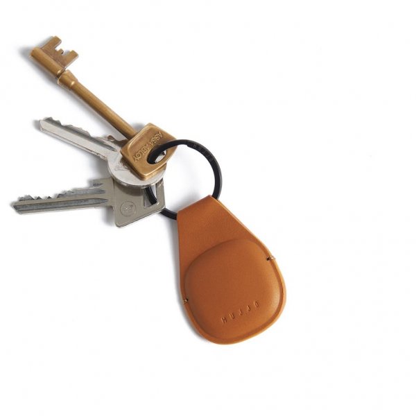 Mujjo Apple AirTag Holder Canopy Light Tan