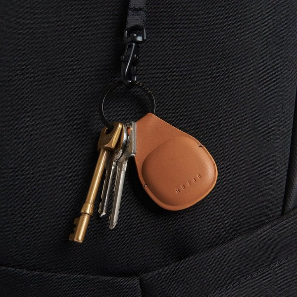 Mujjo Apple AirTag Holder Canopy Light Tan