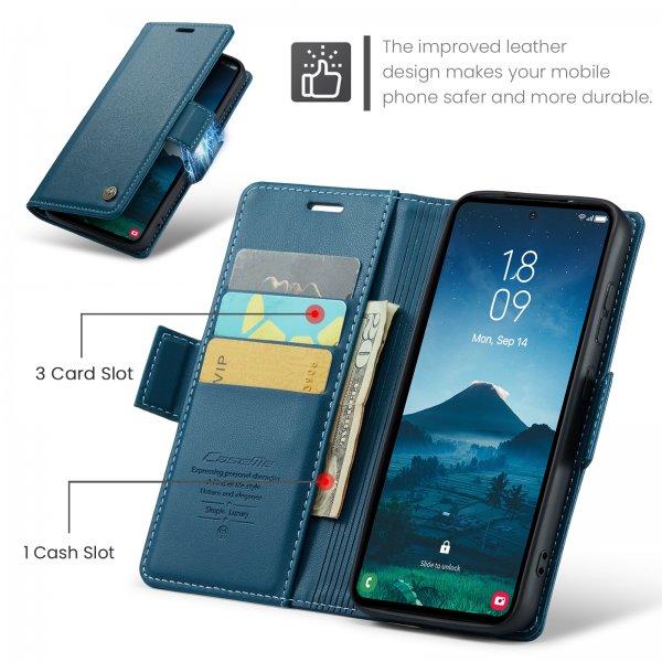 CaseMe Samsung Galaxy S25 Ultra Cover 023 Series Blå