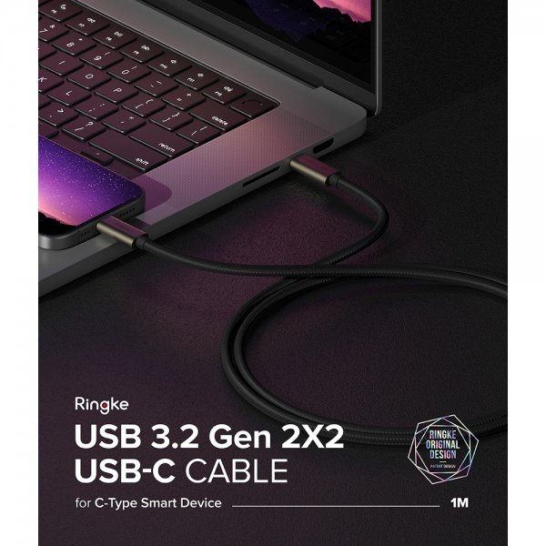 Ringke Kabel USB 3.2 Gen 2X2 USB-C 240W 1m