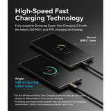 Ringke Kabel USB 3.2 Gen 2X2 USB-C 240W 1m