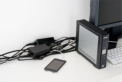 Bluelounge Cablebox Mini Kabelboks Sort