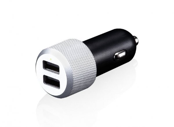 Just Mobile Highway Max Billader med Micro USB og Dobbelt Stik