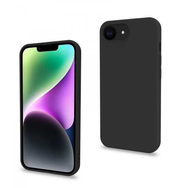 Celly iPhone 16e/17e Cover CROMO Sort