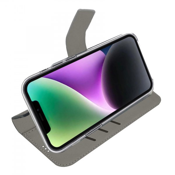 Celly iPhone 16e/17e Etui Wally Wallet Case Sort