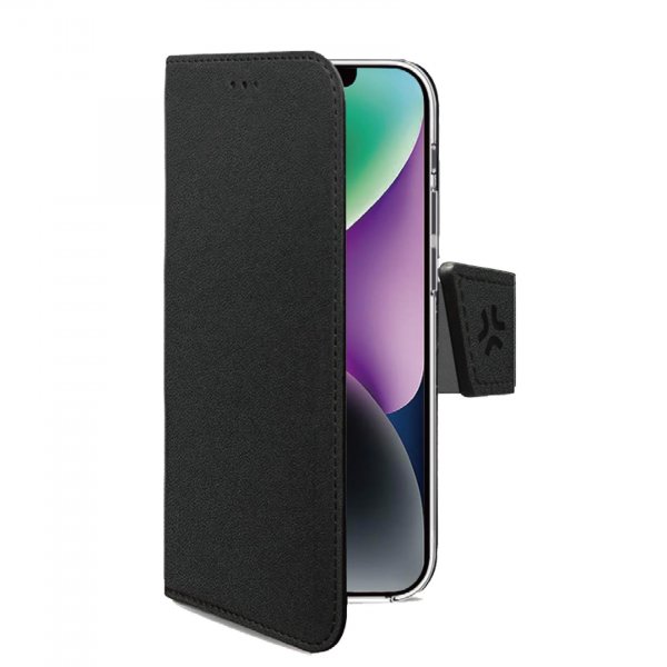 Celly iPhone 16e/17e Etui Wally Wallet Case Sort