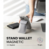 Ringke Kortholder Stand Wallet Magnetic MagSafe Light Gray