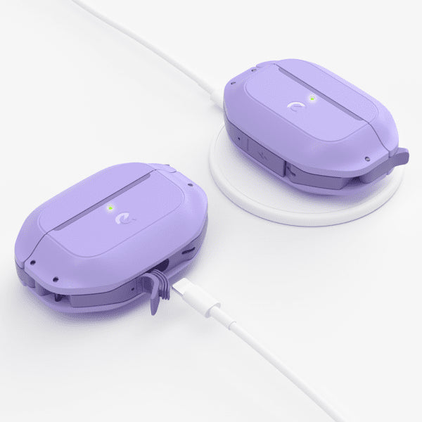 KeyBudz AirPods Pro 2 Cover Element Series Lavendel