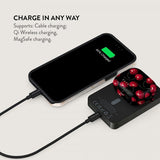 Burga Powerbank MagSafe 5000 mAh Cherrybomb Metalgrå