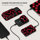 Burga Powerbank MagSafe 5000 mAh Cherrybomb Metalgrå