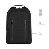 Wenger City Traveler Carry-On 16" Computerrygsæk Sort