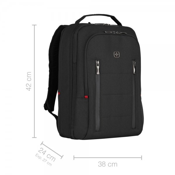 Wenger City Traveler Carry-On 16" Computerrygsæk Sort