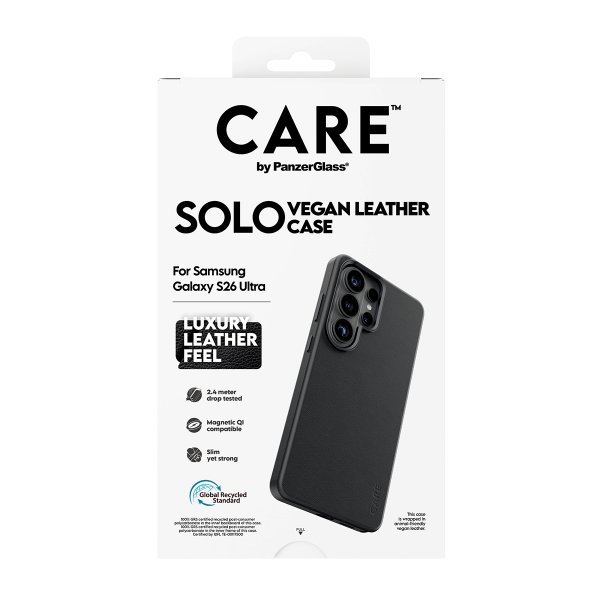 CARE by PanzerGlass Samsung Galaxy S26 Ultra Cover Solo Sort