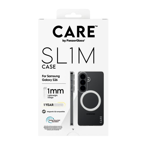 CARE by PanzerGlass Samsung Galaxy S26 Cover SL1M Transparent