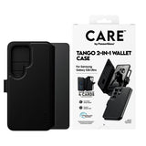 CARE by PanzerGlass Samsung Galaxy S26 Ultra Etui Tango Two-in-One Wallet MagSafe Sort