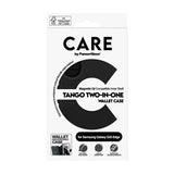 CARE by PanzerGlass Samsung Galaxy S25 Edge Etui Tango Two-in-One Wallet MagSafe Sort