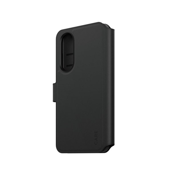 CARE by PanzerGlass Samsung Galaxy S25 Edge Etui Tango Two-in-One Wallet MagSafe Sort