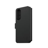 CARE by PanzerGlass Samsung Galaxy S25 Edge Etui Tango Two-in-One Wallet MagSafe Sort