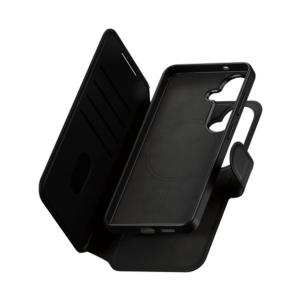 CARE by PanzerGlass Samsung Galaxy S26 Etui Tango Two-in-One Wallet MagSafe Sort