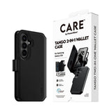 CARE by PanzerGlass Samsung Galaxy S26 Etui Tango Two-in-One Wallet MagSafe Sort