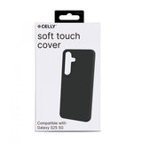 Celly Samsung Galaxy S25 Cover CROMO Sort