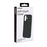 Celly iPhone 17 Cover CROMO Sort