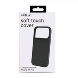 Celly iPhone 17 Pro Cover CROMO Sort