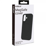 Celly iPhone 16 Cover CROMOMAG Sort