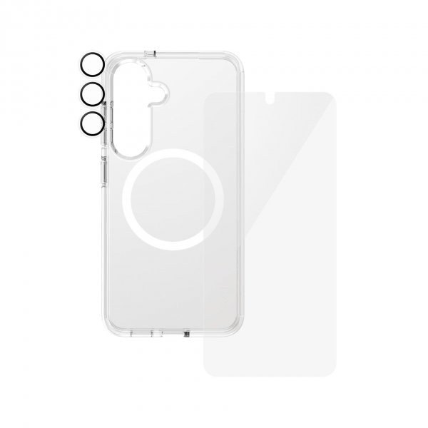 CARE by PanzerGlass Samsung Galaxy S25 3-i-1 beskyttelsespakke