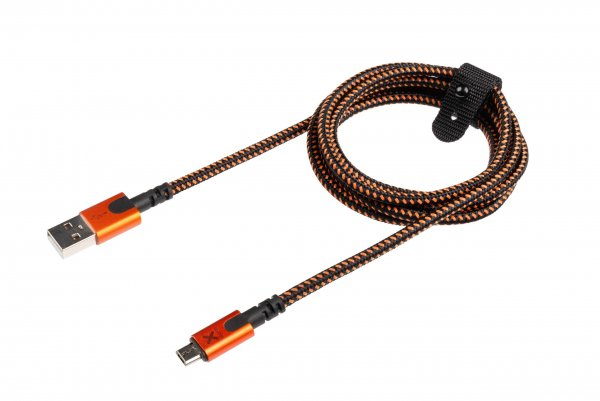 Xtorm Xtreme USB-A til Micro USB Kabel 1.5m Sort Orange