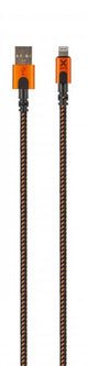 Xtorm Xtreme USB-A til Lightning Kabel 1.5m Sort Orange