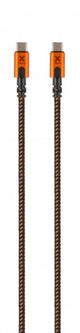 Xtorm Xtreme USB-C til USB-C PD Kabel 1.5m Sort Orange