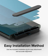 Ringke Samsung Galaxy S23 Ultra Skærmbeskytter Dual Easy Film 2-pak