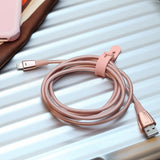 Just Mobile Kabel ZinCable USB-A/Lightning 1.5m Rosaguld