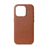 Decoded iPhone 15 Plus Skal Læder Bagcover Tan