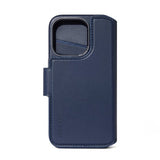 Decoded iPhone 15 Plus Etui Læder Aftagelig Pung True Navy