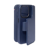 Decoded iPhone 15 Plus Etui Læder Aftagelig Pung True Navy