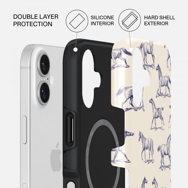 Burga iPhone 17 Cover Tough MagSafe Derby Race