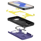 Spigen Google Pixel 10a Cover Tough Armor MagFit Ash Violet