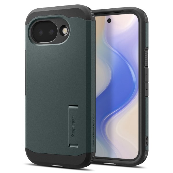 Spigen Google Pixel 10a Cover Tough Armor MagFit Abyss Green