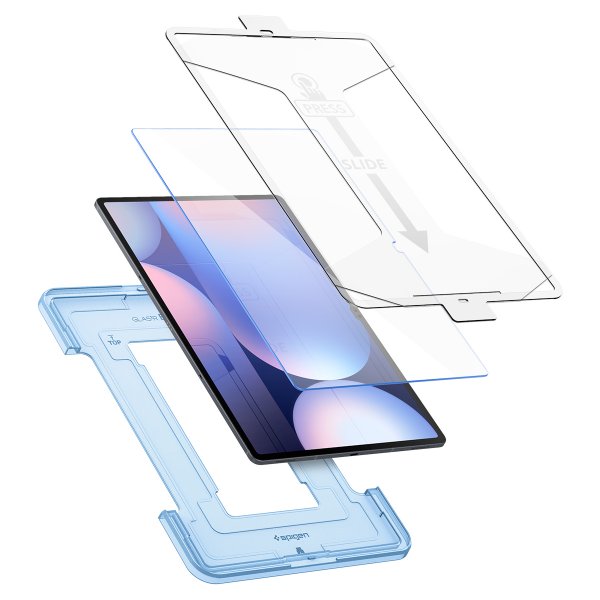 Spigen Samsung Galaxy Tab S9 Plus/Galaxy Tab S10 Plus Skærmbeskyttelse GLAS.tR EZ Fit